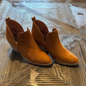 Corkys Women's Brown Ankle Stassi Booties